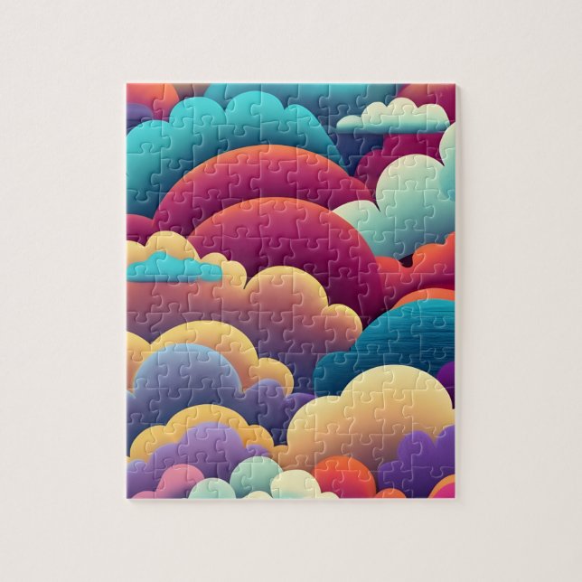 Quebra-cabeça Technicolor Overcast  - Puzzle (Vertical)