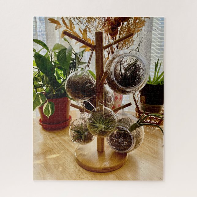 Quebra-cabeça Tela de Tabletop Floral Sunlit (Vertical)