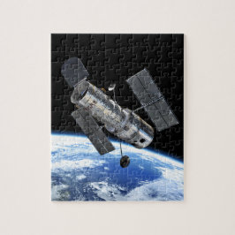 Quebra-cabeça Telescópio Espacial Hubble em Órbita Terrestre Fot