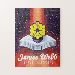 Quebra-cabeça Telescópio Espacial James Webb. Íman