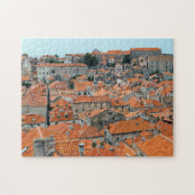 Telhados famosos da Cidade Velha de Dubrovnik - Da