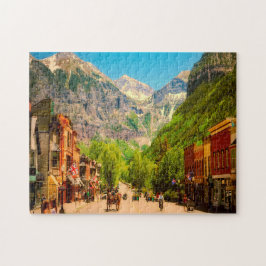 Quebra-cabeça Telluride Colorado.