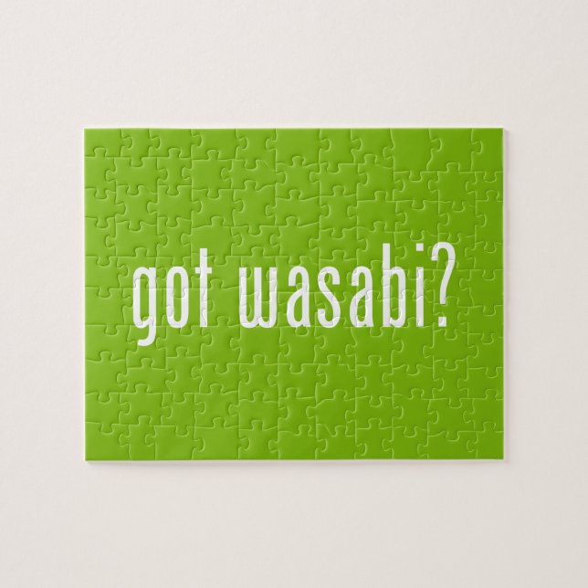 Quebra-cabeça tem o wasabi? (Horizontal)