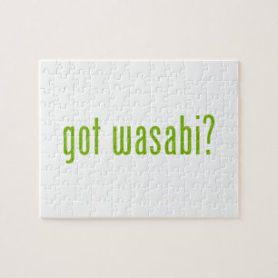 Quebra-cabeça tem o wasabi?