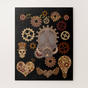 Quebra-cabeça Tema Steampunk Thunder_Cove