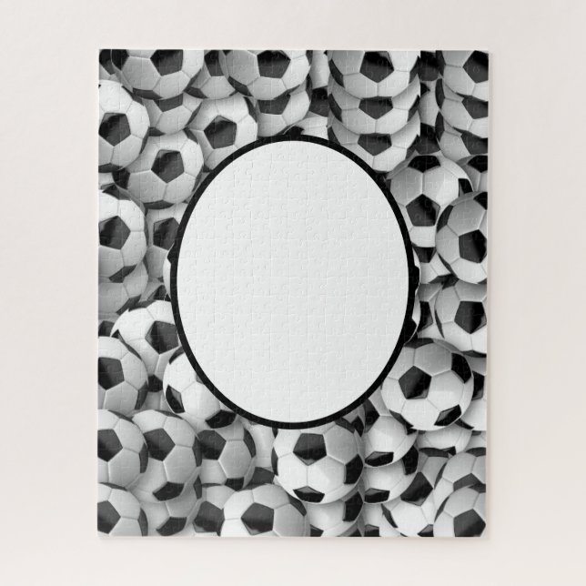 Quebra-cabeça Temático Futebol Personalizado (Vertical)