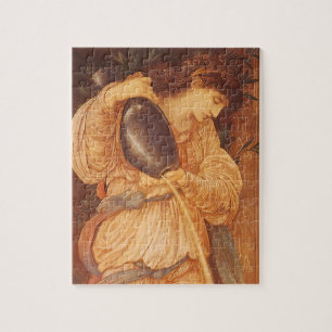 Quebra-cabeça Temperantia por Burne Jones, arte do Victorian do