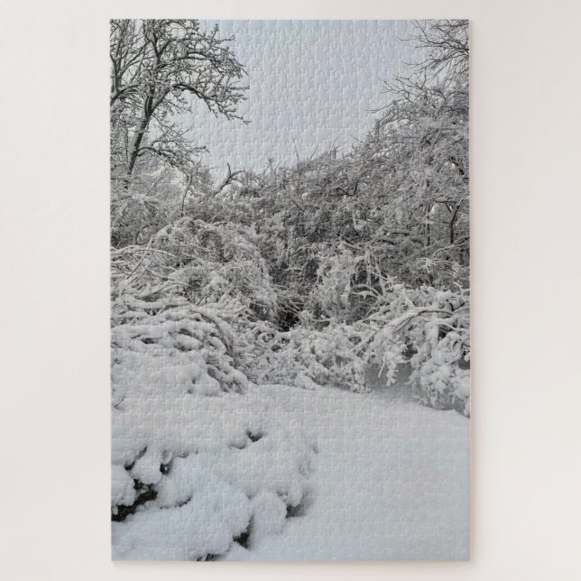 Quebra-cabeça Tempestade de Inverno (Vertical)