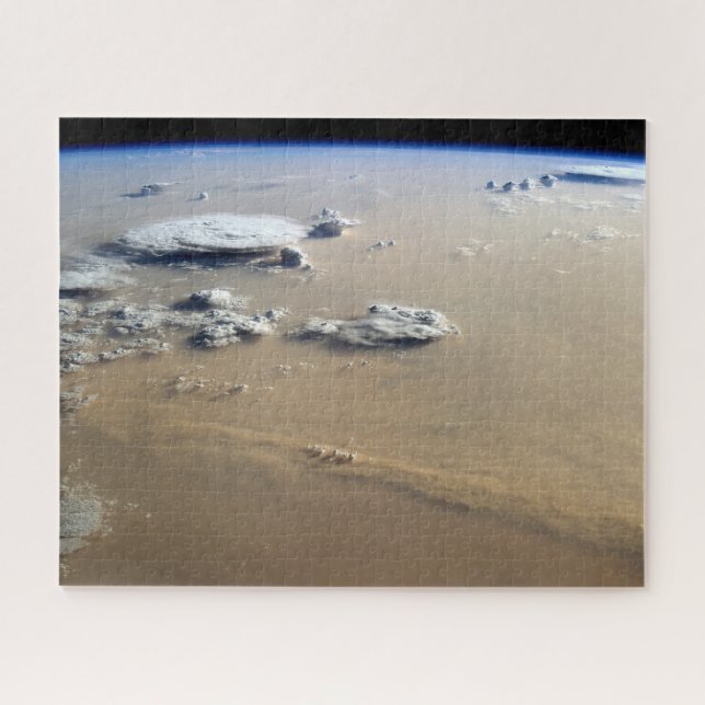 Quebra-cabeça Tempestade De Poeira Nos Mares De Areia Do Deserto (Horizontal)