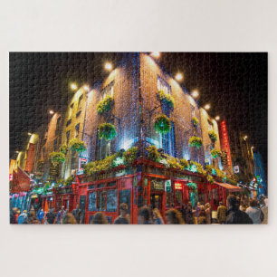 Quebra-cabeça Temple Bar Dublin Irlanda.