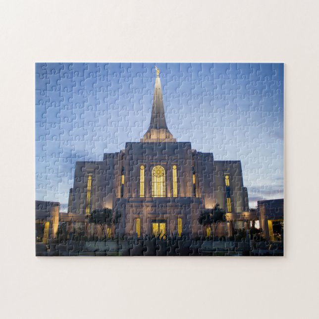 Quebra-cabeça Templo da arizona LDS de GIlbert (Horizontal)
