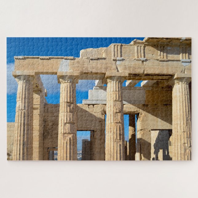 Quebra-cabeça Templo de Acropolis de Atenas (Horizontal)