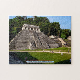 Quebra-cabeça Templo de Inscrições, Palenque, México