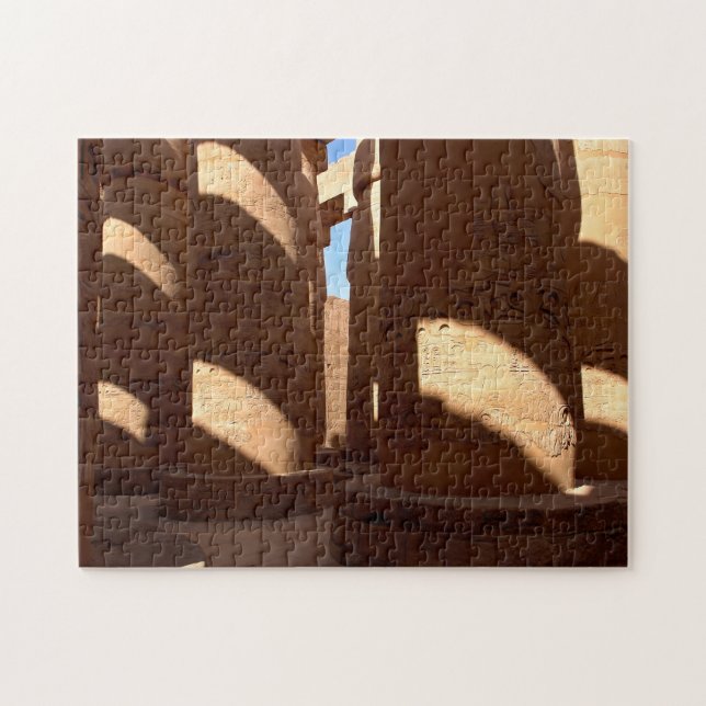 Quebra-cabeça Templo de Karnak - Luxor, Egito (Horizontal)