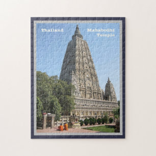 Quebra-cabeça Templo de Mahabodhi - Tailândia -