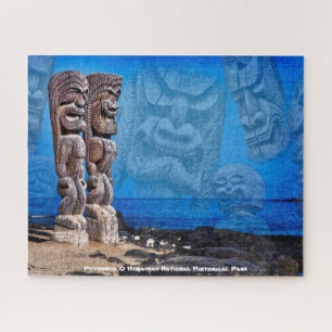Quebra-cabeça Templo de Tikis