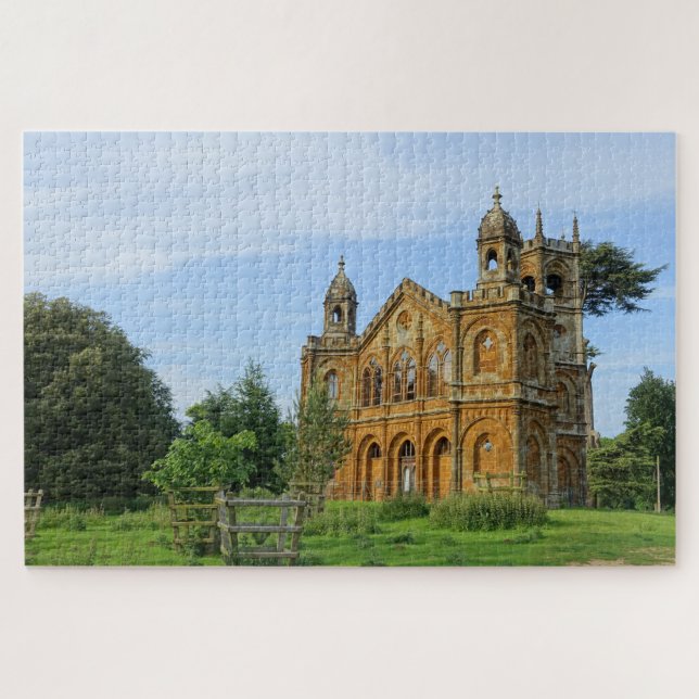 Quebra-cabeça Templo Gótico em Buckinghamshire (Horizontal)