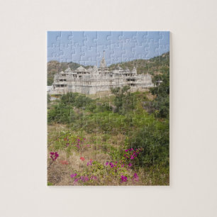 Quebra-cabeça Templo Jain de Ranakpur, Ranakpur, Rajasthan, Índi
