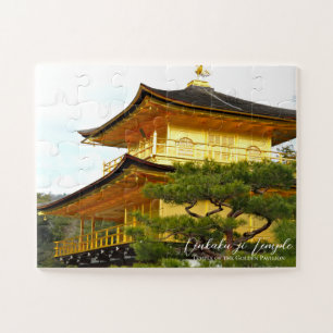 Quebra-cabeça Templo Kinkaku-ji ("Templo do Pavilhão do Ouro")