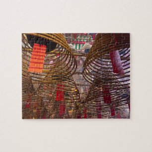 Quebra-cabeça Templo Mo Budista de Hong Kong