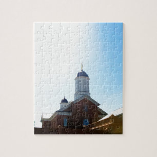 Quebra-cabeça templo mórmon de vernal utah lds