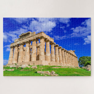 Quebra-cabeça Templo Puzzle Selinunte na Sicília
