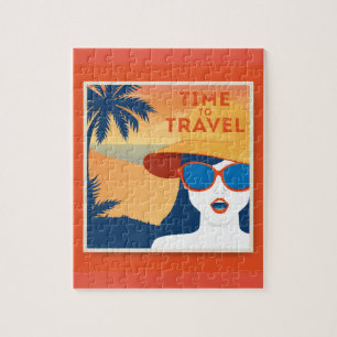 Quebra-cabeça Tempo para Viagem