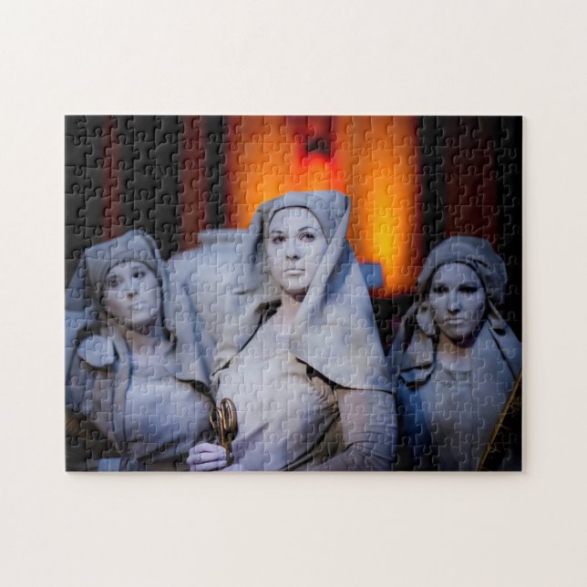 Quebra-cabeça TEN31 Destina a Arte Viva do Mármaco Branco (Horizontal)