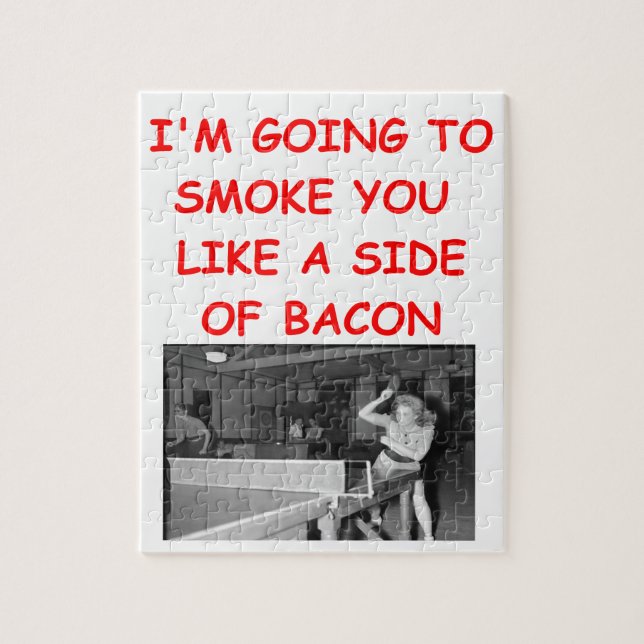 Quebra-cabeça ténis de mesa (Vertical)