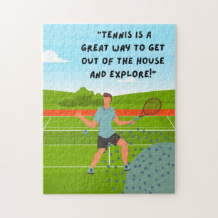 Quebra-cabeça tênis para Tênis Player