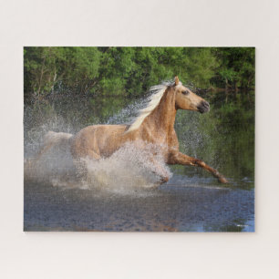 Quebra-cabeça Tennessee Walker passando pela água