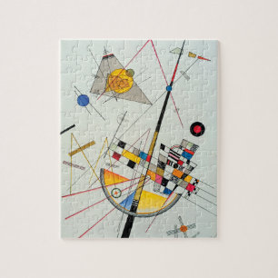 Quebra-cabeça Tensão Delicada por Wassily Kandinsky