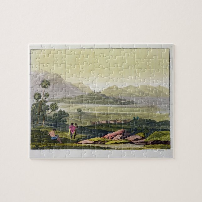 Quebra-cabeça Teocalli, o grande templo em Tenochtitlan, México (Horizontal)