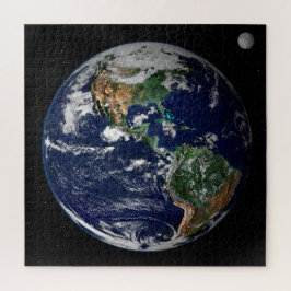 Quebra-cabeça Terra e Lua