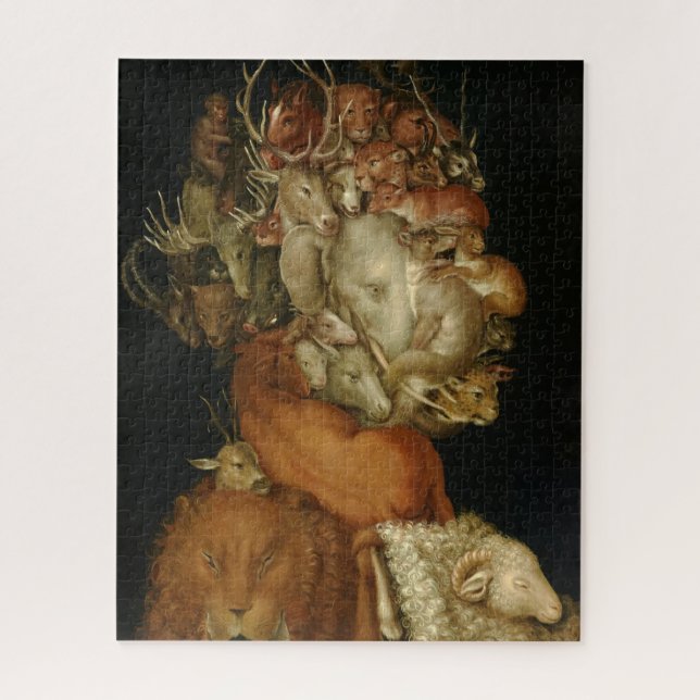 Quebra-cabeça Terra, Terra por Giuseppe Arcimboldo (Vertical)