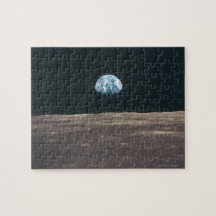 Quebra-cabeça Terra vista da lua