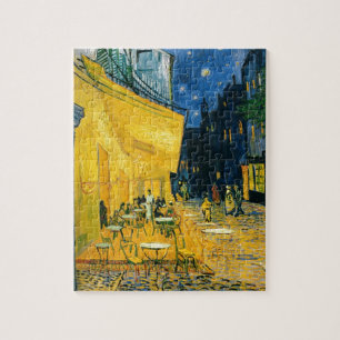 Quebra-cabeça Terraço do café de Vincent van Gogh , Lugar du