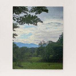 Quebra-cabeça Terras Altas da Guatemala: Campos Verdes e Montanh