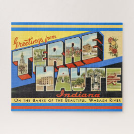 Quebra-cabeça Terre Haute Indiana 16x20