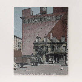 Quebra-cabeça Terrenos industriais do Armazém Vintage