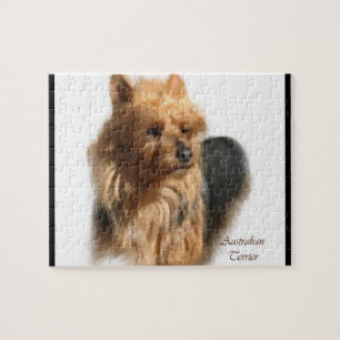 Quebra-cabeça Terrier Dog Art da Austrália