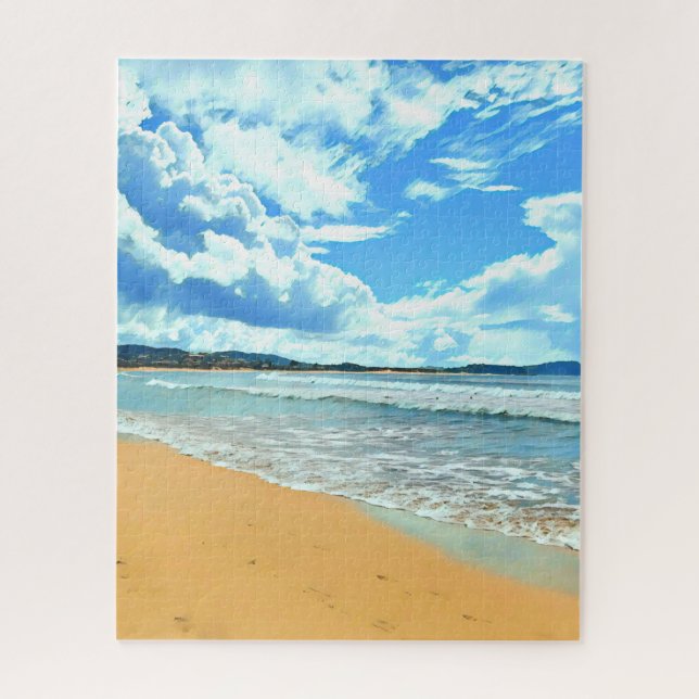 Quebra-cabeça Terrigal Central Costa NSW Austrália (Vertical)