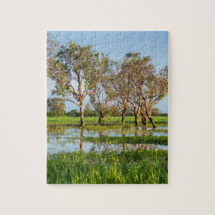 Quebra-cabeça Território Norte de Kakadu billabong Austrália