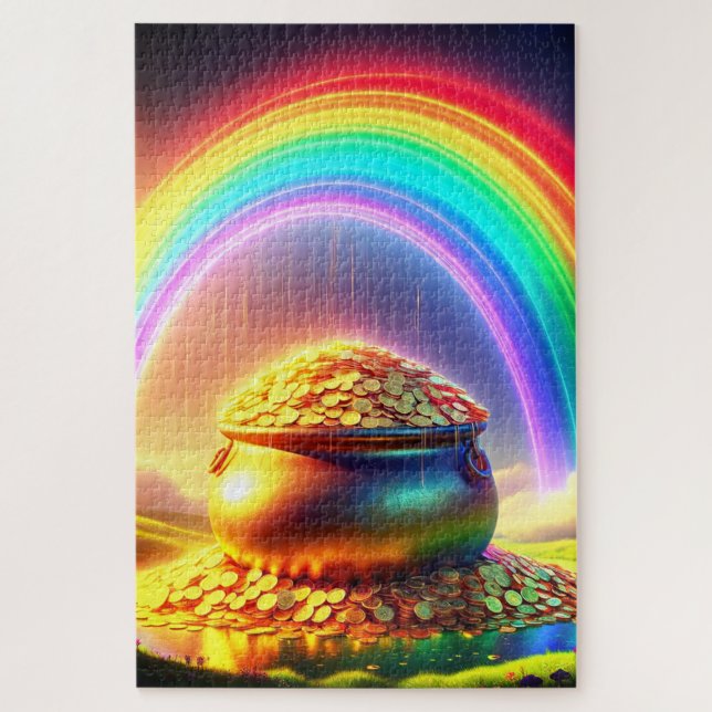 Quebra-cabeça tesouro (Vertical)