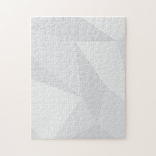 Quebra-cabeça Teste padrão branco, simples, moderno, urbano,