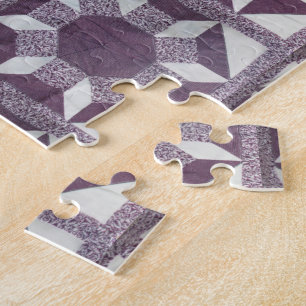 Quebra-cabeça - teste padrão da edredão -