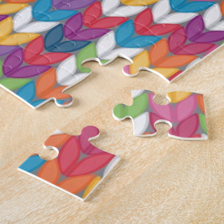 Quebra-cabeça Teste padrão de confecção de malhas do