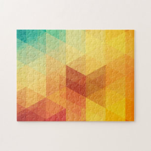 Quebra-cabeça Teste padrão geométrico abstrato 2