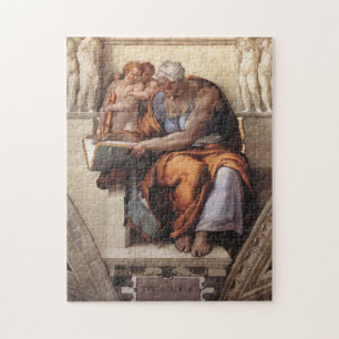 Quebra-cabeça Teto da Capela Sistina: Cumaean Sibyl Michelangelo