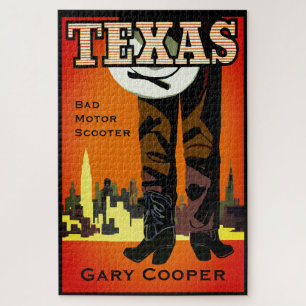 Quebra-cabeça Texas City Cowboy
